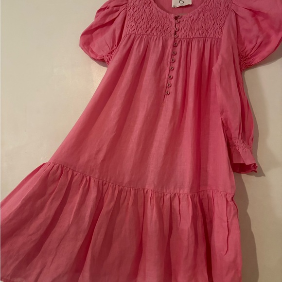 Pink Ruffled Dress - Picture 4 of 4